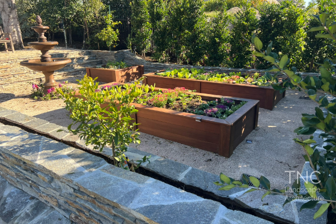 Garden Renovation project sunken garden
