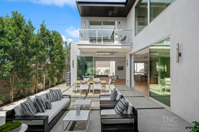 Westwood Property project courtyard